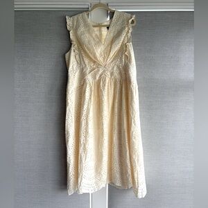 Maggy London Cream Lace Sundress